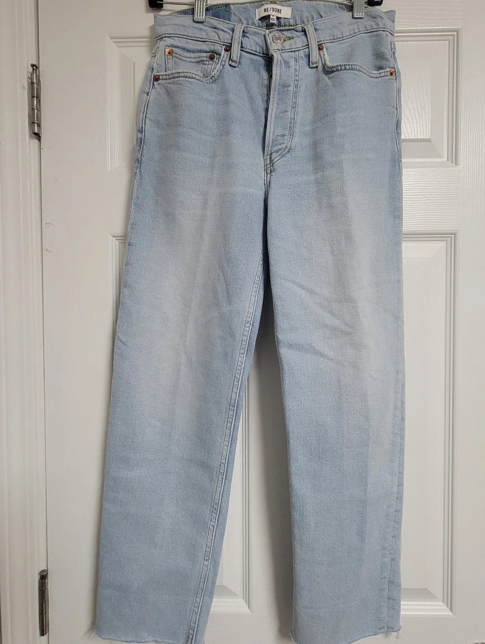 Re/Done 70S Stove Pipe Jeans Size 27.